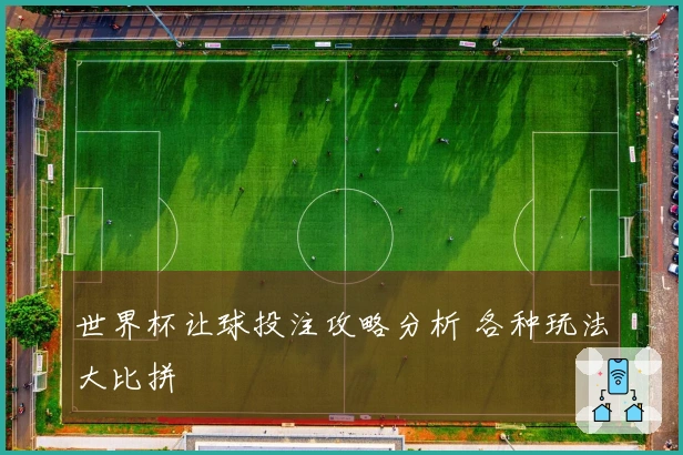 世界杯让球投注攻略分析 各种玩法大比拼